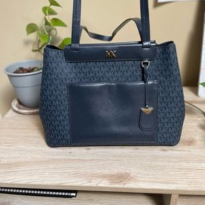 Micheal Kors Navy Tote Bag